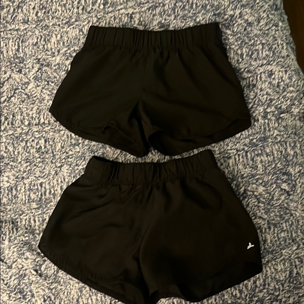 Girl’s Old Navy Active set of 2 Black Shorts